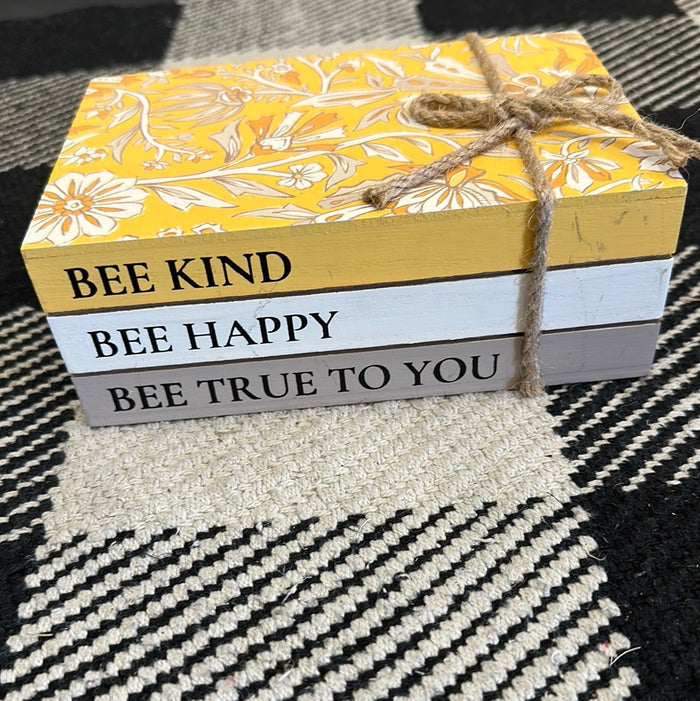 Block Book Decor