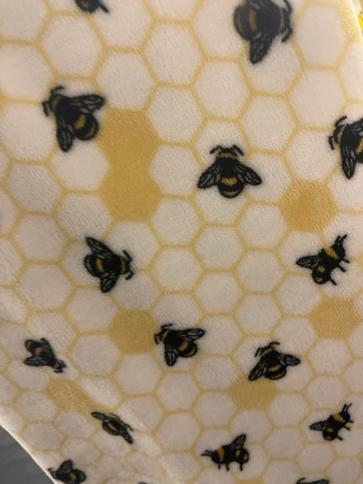 Bee Plush Throw