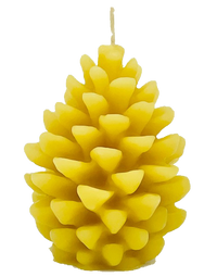 "Medium Pine Cone" 100 % Pure Beeswax Candle