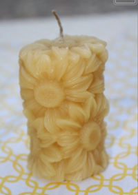 "Daisy" Beeswax Candle