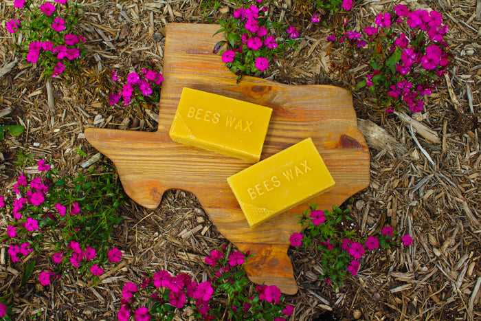 SweetNes Honey 1lb Block of Texas Beeswax (Beekeepers Wax)
