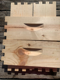 Unassembled Commercial Grade Pine Wood MEDIUM Super 6 5/8" - 10 Frame