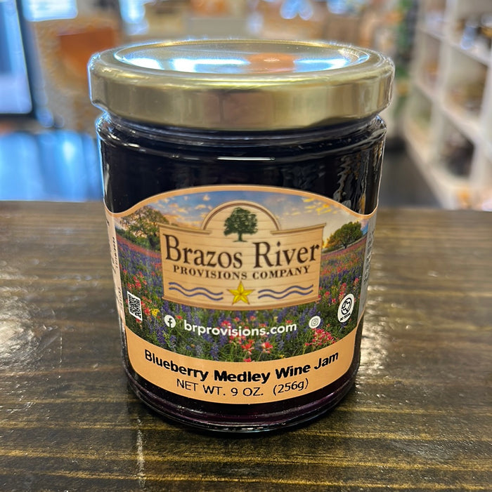 Brazos River BLUEBERRY MEDLEY WINE JAM