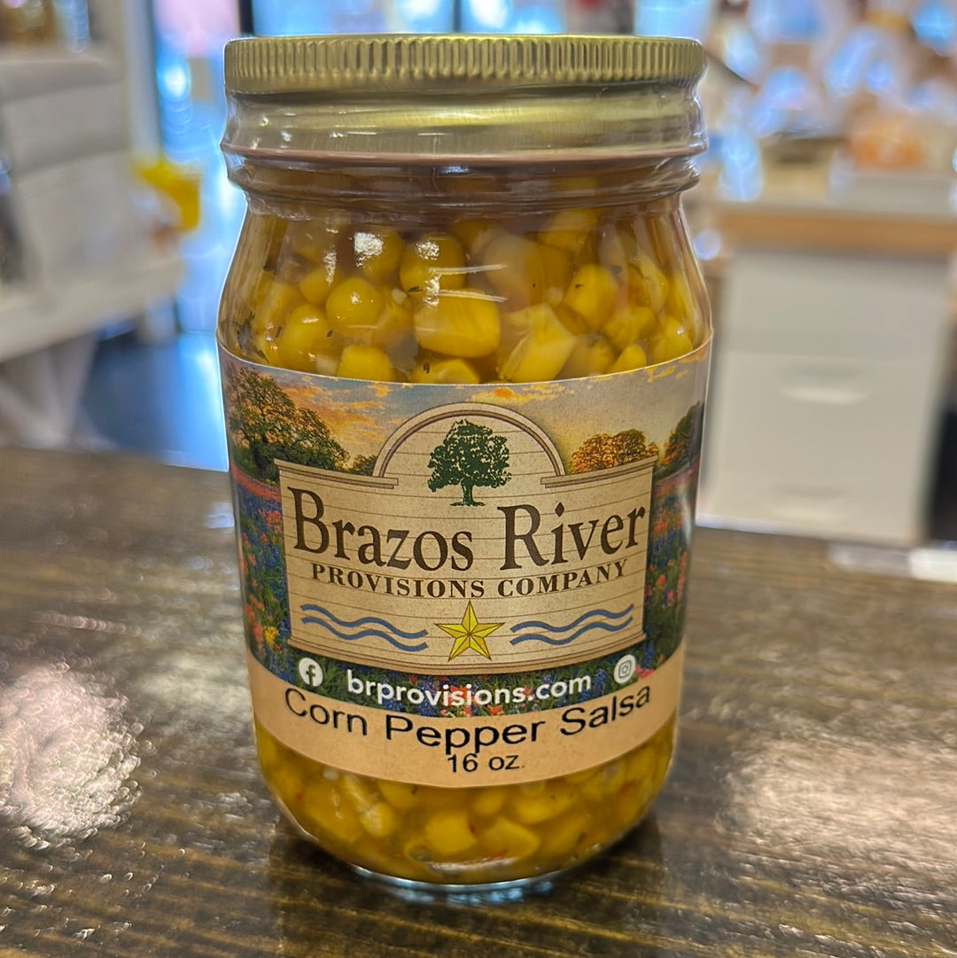 Brazos River Corn Pepper Salsa