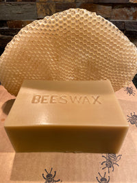 SweetNes Honey 2lb Block of Texas Beeswax (Beekeepers Wax)